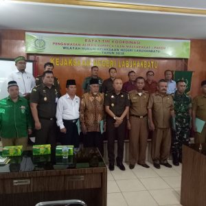 Rapat Tim Koordinasi Pakem Tigkat Kabupaten Labuhanbatu