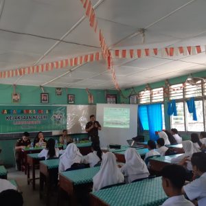 JMS di SMP Negeri 1 Bilah Hulu Aek Nabara