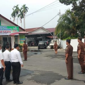 Kejaksaan Negeri Labuhanbatu Memperingari Hari Olahraga Nasional Ke-36 Tahun 2019