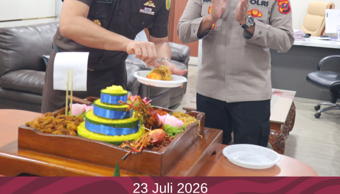 Kunjungan Kapolres Labuhanbatu dalam Rangka Syukuran Hari Bhakti Adhyaksa ke-66 Tahun 2026